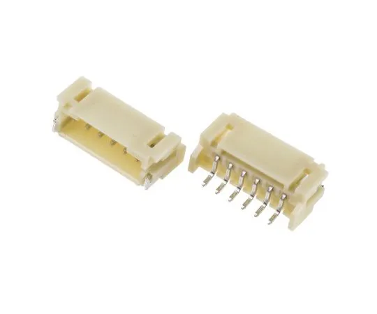 63-4965-14 JST PH, 6 Way, 1 Row, Right Angle PCB Header S6B-PH-SM4-TB(LF)(SN)