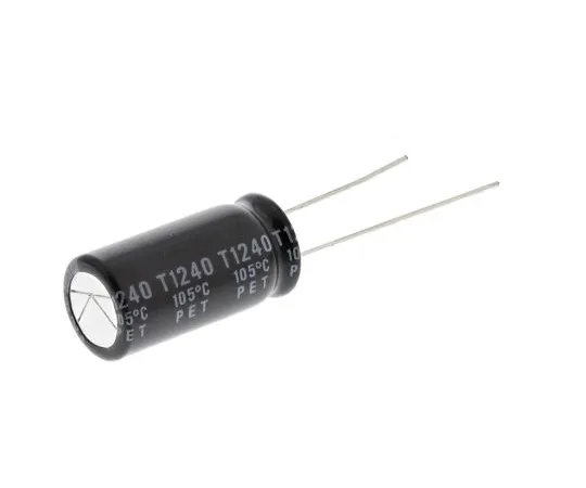 63-5027-79 Rubycon 820μF 25V dc Aluminium Electrolytic Capacitor, Through Hole 10 (Dia.) x 20mm +105°C 10mm 5mm 25ZLH820MEFC10X20