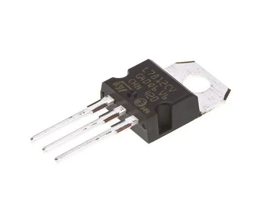 63-5180-07 STMicroelectronics, 12 V Linear Voltage Regulator, 1.5A, 1-Channel 3-Pin, TO-220 L7812CV L7812CV
