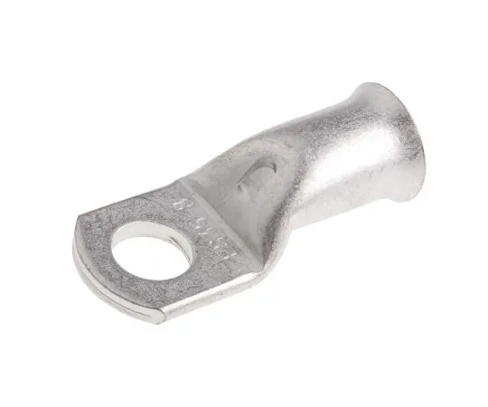 63-5142-09 RS PRO Uninsulated Tubular Ring Terminal, 8mm Stud Size to 35mm² Wire Size 841-7636