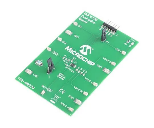 63-4962-57 Microchip MCP4728EV 12-bit DAC Development Kit for MCP4728 MCP4728EV