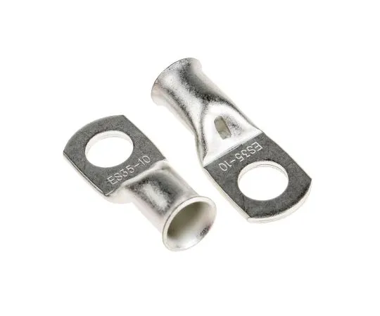 63-5142-10 RS PRO Uninsulated Tubular Ring Terminal, 10mm Stud Size, 35mm² to 35mm² Wire Size 841-7639