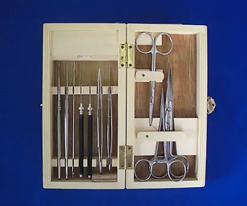 61-4481-92 Anatomical Set 10 Points with Wooden Box 550010