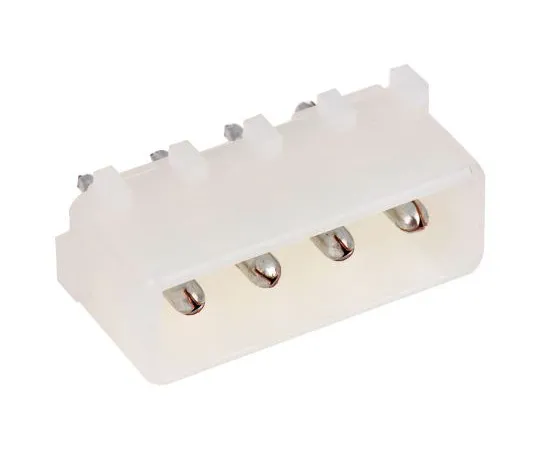63-5014-49 TE Connectivity Commercial MATE-N-LOK, 4 Way, 1 Row, Straight PCB Header 350424-1
