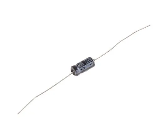 63-4989-80 RS PRO 10μF 50V dc Aluminium Electrolytic Capacitor, Through Hole 6 (Dia.) x 13mm +105°C 6mm 13mm 707-6394