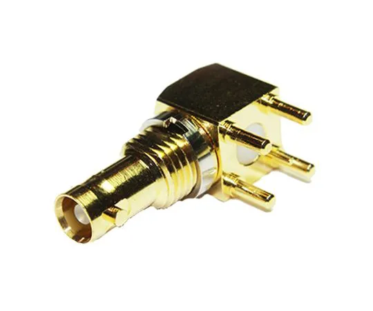 63-5178-07 COAX Connectors Right Angle PCB Mount 75Ω Mini BNC Connector Socket 67-468-D66