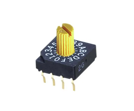 63-5171-19 16 Way Through Hole Rotary Switch, Knob Actuator SC-1110