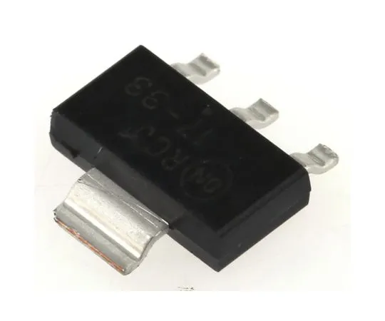 63-5097-84 ON Semiconductor NCP1117ST33T3G, LDO Regulator, 1A, 3.3 V, ±1% 3+Tab-Pin, SOT-223 NCP1117ST33T3G