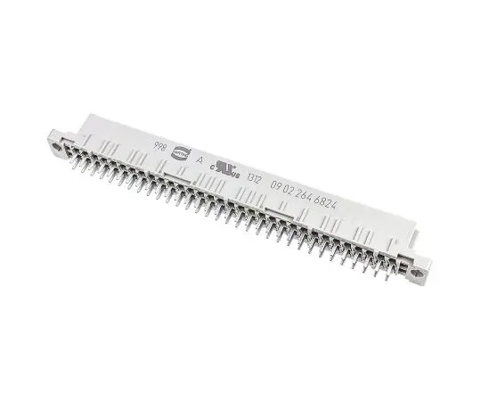 63-5044-27 Harting 64 Way 2.54mm Pitch, Type B Class C2, 2 Row, Straight DIN 41612 Connector, Socket 9022646824