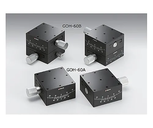 61-6979-83 Αβ Axis Small Thin Gonio Stage Size 60mm 50±0.1mm GOH-60B50