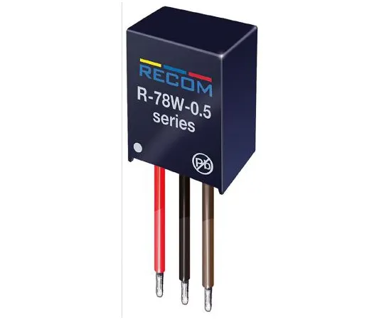 63-5130-29 Recom Switching Regulator, 6.5 → 32V dc Input, 5V dc Output, 500mA R-78W5.0-0.5