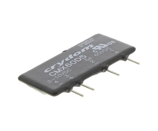 63-5039-29 Sensata / Crydom 5 A SPST Solid State Relay, DC, PCB Mount, MOSFET, 60 V dc Maximum Load CMX60D5
