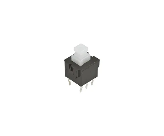 63-5076-41 Push Button Switch Single Pole Double Throw (SPDT) 100 mA Latch PCB TPL1-01
