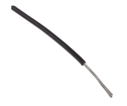 63-5159-39 RS PRO Black Hook Up Wire UL1429, 0.13 mm² Flame Retardant, 150 V 26 AWG, 100m 877-5288