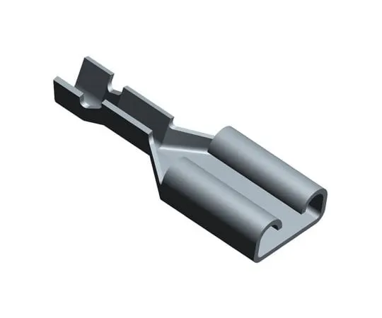 63-5174-53 TE Connectivity FASTON .187 Series Crimp Receptacle, 5.59 x 0.31mm, 0.2mm² to 0.6mm², 24AWG to 20AWG, Tin Plated 62181-1