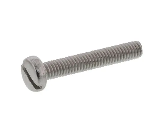 63-6554-53 RS PRO, M2.5 Pan Head, 16mm Stainless Steel Slot A2 304 130-606