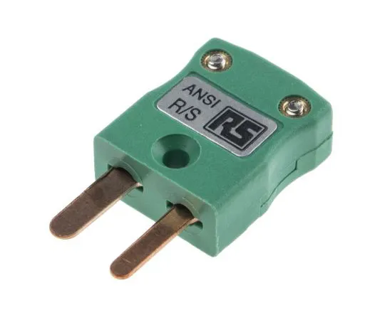 63-5083-60 RS PRO ANSI Miniature In-Line Plug Connector for *** with Type R/S Thermocouple Type R/S, Miniature 769-1114