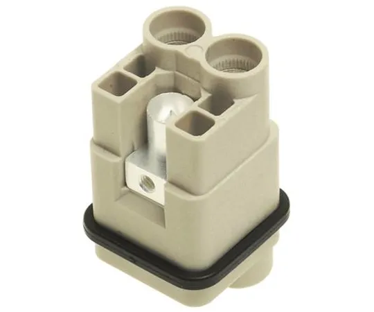 63-5142-81 Han Q 0912 Series Connector Insert, Female, 2 Way, 40A, 400 V 9120022751