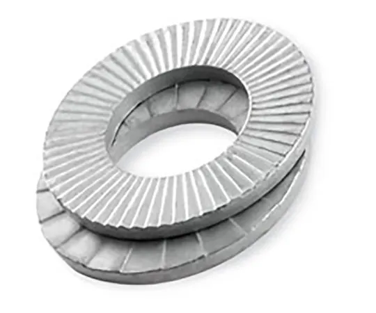 63-5176-60 Zinc Carbon Steel Wedge Lock Locking & Anti-Vibration Washer, M8 WLB08