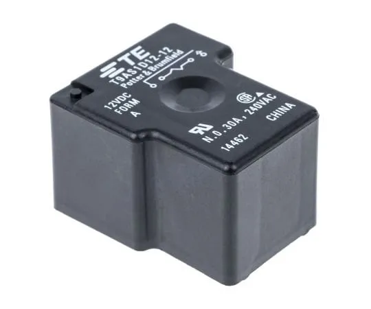 63-4951-66 TE ConnectivityT9A SPNO Non-Latching Relay PCB Mount, 12V dc Coil, 30A T9AS1D12-12
