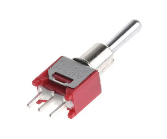 63-5036-15 RS PRO Single Pole Double Throw (SPDT) Toggle Switch, On-Off-On, PCB 734-7224