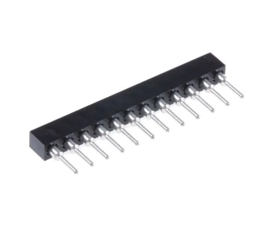 63-4983-10 12 Way Preci-Dip Straight Through Hole 2mm SIL Socket, Solder, 3A 100 V ac, 150 V dc 831-87-012-10-001101