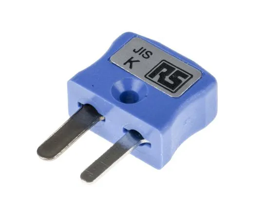 63-5086-75 RS PRO JIS Miniature Quick Wire Plug Connector for *** with Type K Thermocouple Type K, Miniature 771-8815
