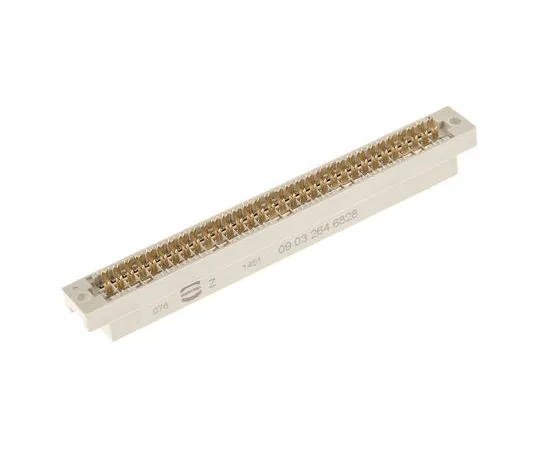 63-6550-53 Harting 64 Way, Type C Class C2, 2 Row DIN 41612 Connector, Socket 9032646828