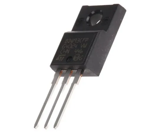 63-5108-17 STMicroelectronics BDW93CFP NPN Darlington Pair, 15 A 100 V HFE:100, 3-Pin TO-220FP BDW93CFP