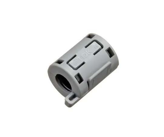 63-5178-44 TDK Openable Ferrite Clamp, 15 Dia. x 22mm, For Audio Equipment, Copiers, Digital Telephones, Electronic Musical ZCAT1518-0730-BK