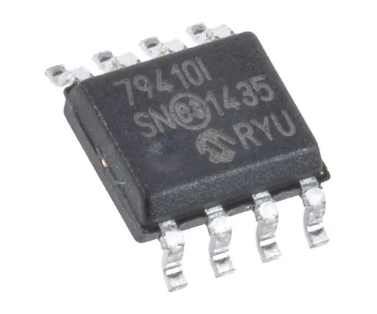 63-5028-27 Microchip MCP79410-I/SN, Real Time Clock (RTC), 64B RAM Serial-I2C, 8-Pin SOIC MCP79410-I/SN