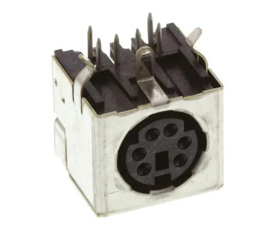 63-4996-73 TE Connectivity 6 Pole Right Angle Miniature Din Socket Socket, 1A, 30 V ac 5749180-1