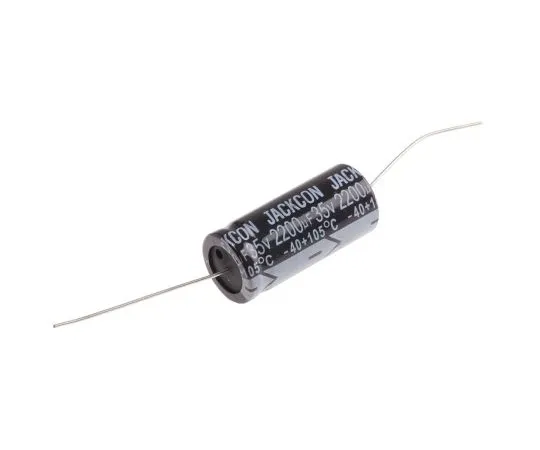 63-4990-47 RS PRO 2200μF 35V dc Aluminium Electrolytic Capacitor, Through Hole 16 (Dia.) x 36mm +105°C 16mm 36mm 707-6675