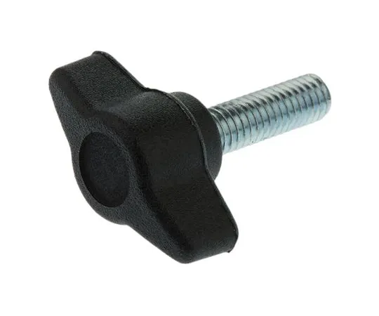 63-6567-68 RS PRO Black Wing Clamping Knob, M6 169-272
