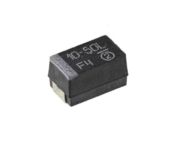63-4960-04 Vishay Tantalum Capacitor 10μF 50V dc MnO2 Solid ±20% Tolerance TR3 Series TR3E106M050C0300
