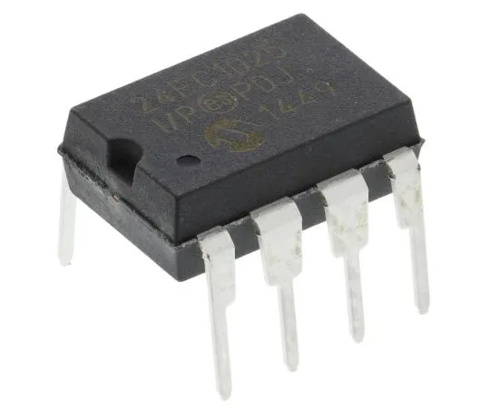 63-4963-89 Microchip 24FC1025-I/P, 1Mbit Serial EEPROM Memory, 400ns 8-Pin PDIP I2C 24FC1025-I/P