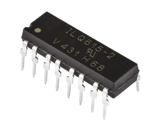 63-6548-33 Vishay, ILQ615-2 DC Input Transistor Output Quad Optocoupler, Through Hole, 16-Pin PDIP ILQ615-2