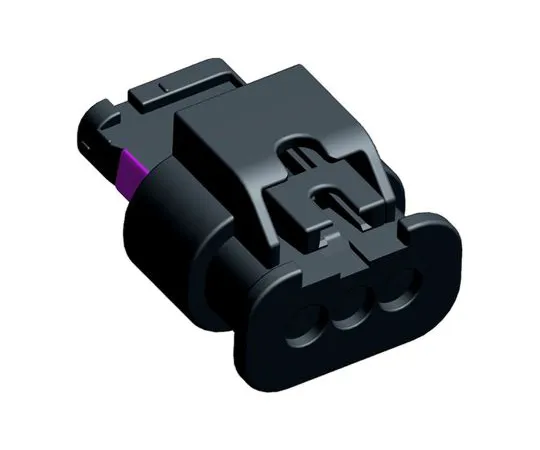 63-5174-59 TE Connectivity MCON 1.2 Series, 1 Row 3 Way In-Line Mount Socket Housing 1-1670917-1