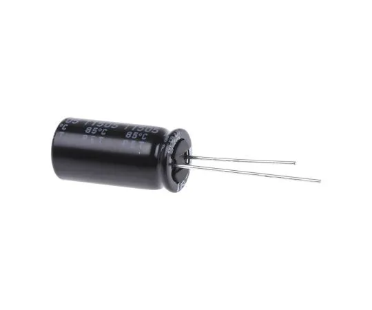63-5078-49 Rubycon 2200μF 16V dc Aluminium Electrolytic Capacitor, Through Hole 10 (Dia.) x 20mm +85°C 10mm 5mm 16PK2200MEFC10X20