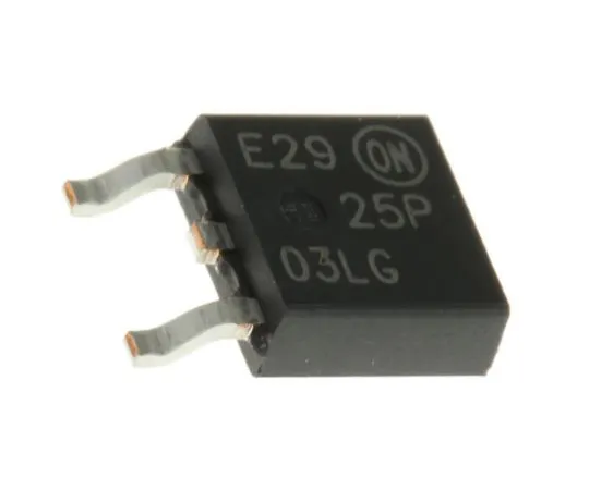 63-5089-27 NTD25P03LT4G P-Channel MOSFET, 25 A, 30 V, 3-Pin DPAK ON Semiconductor NTD25P03LT4G