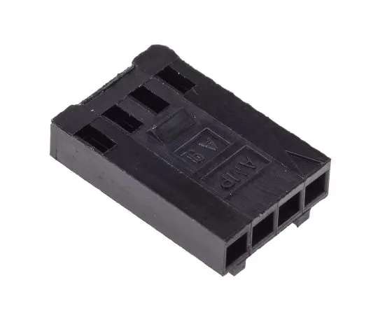 63-4945-86 TE Connectivity AMPMODU MOD IV Female Connector Housing, 2.54mm Pitch, 4 Way, 1 Row 102241-2