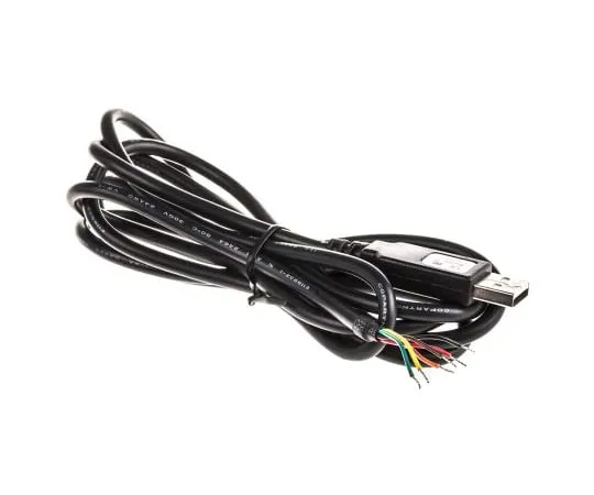 63-4963-34 FTDI Chip, 5 V TTL Wire End USB to UART Cable - TTL-232R-5V-WE TTL-232R-5V-WE
