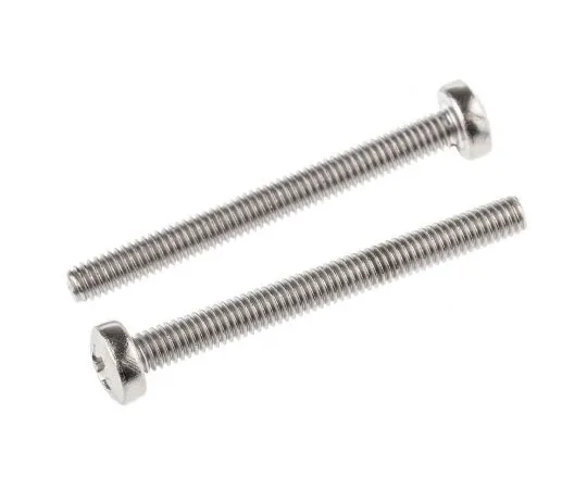 63-5112-03 RS, M4 Pan Head, 40mm Stainless Steel Pozidriv A2 3040.7 797-6200