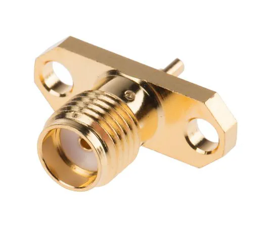63-5159-98 RS Pro Straight 50Ω Flange Mount SMA Connector, Solder Termination Coaxial 878-2404