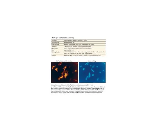 62-8402-48 His⋅Tag(R) Monoclonal Antibody 70796-4