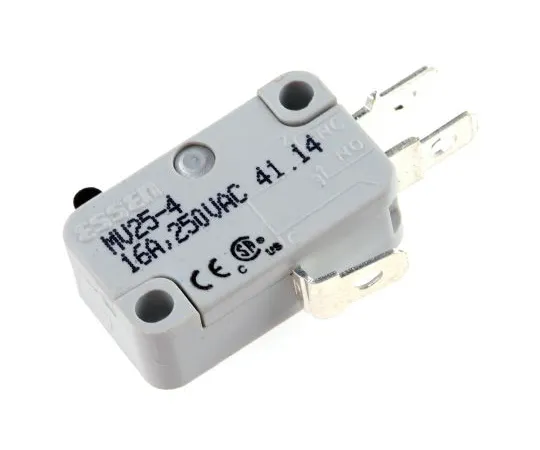 63-5117-84 SPDT Push Button Microswitch, 16 A @ 250 V ac 804-6192