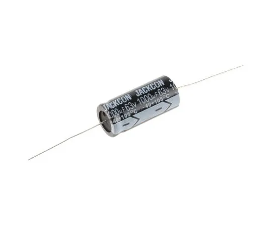 63-4990-44 RS PRO 1000μF 63V dc Aluminium Electrolytic Capacitor, Through Hole 16 (Dia.) x 36mm +105°C 16mm 36mm 707-6666