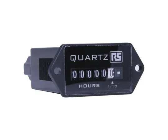 63-5165-65 RS PRO Hour Counter, 6 digits, Digital, Spade Terminal Connection, 90 → 264 V ac 896-6927