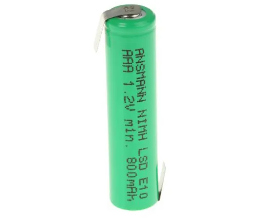 63-5091-59 Ansmann NiMH AAA Rechargeable Battery, 800mAh 2311-3003