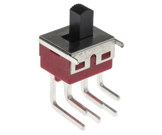 63-5036-28 PCB Slide Switch Double Pole Double Throw (DPDT) Latching 5 A @ 28 V dc Side 734-7274